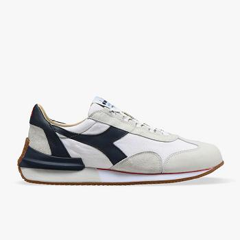 Diadora Heritage Equipe Mad Italia Biele / Tmavomodre - Panske Tenisky